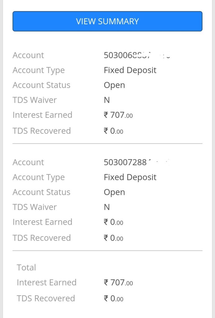 How To Download Hdfc Interest Certificate Fdrdsaving 6402