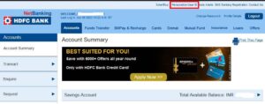 How to Set HDFC User ID?