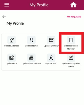 Update Mobile Number in Axis Bank Online