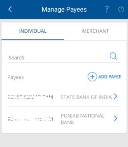 Delete Payee HDFC