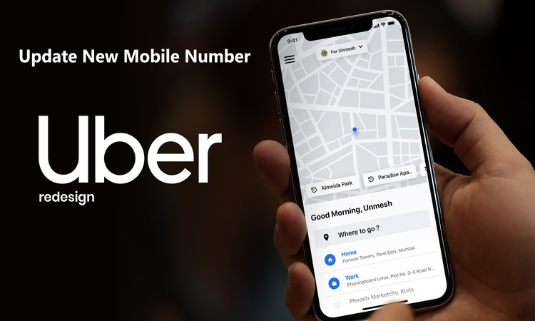 Uber New Mobile Number Update