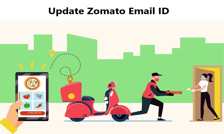 Update Zomato Registered Email ID