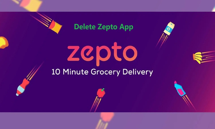 Zepto App Delete